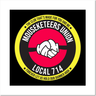 Mouseketeers Union Local 714 Posters and Art